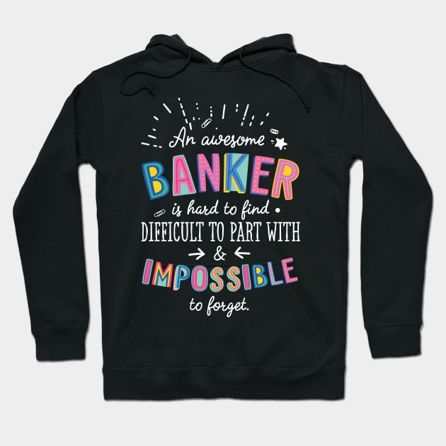 An awesome Banker Gift Idea - Impossible to Forget Quote Hoodie by BetterManufaktur